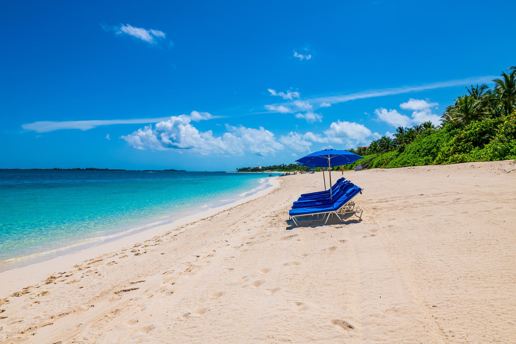 Cabbage beach Paradise Island Nassau Bahamas