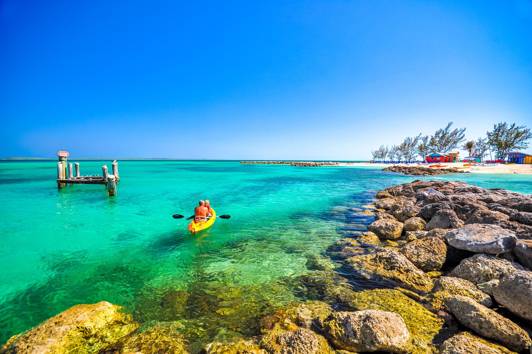 Kayaking in Bahamas