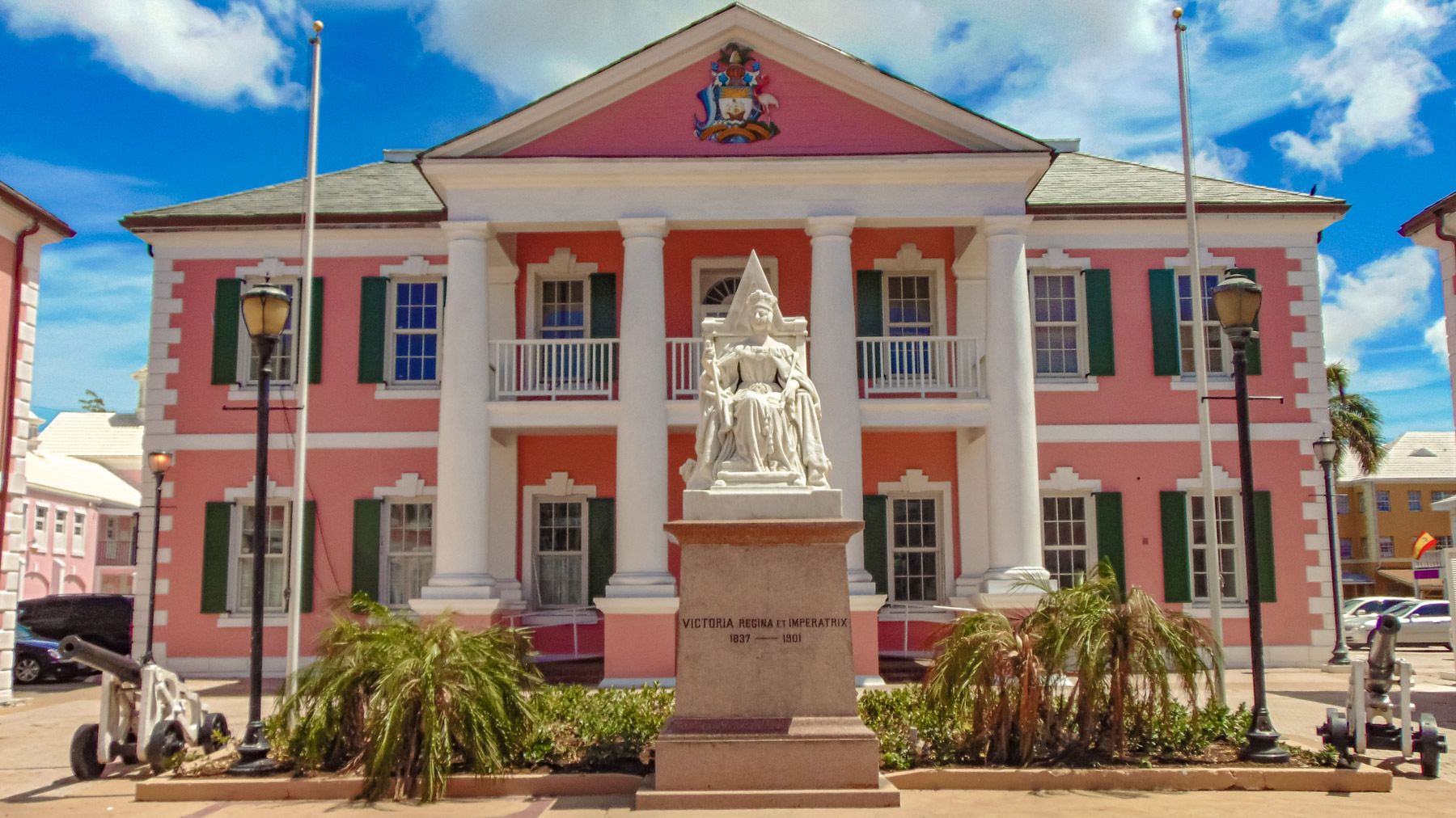 Old Parliament house Nassau Bahamas