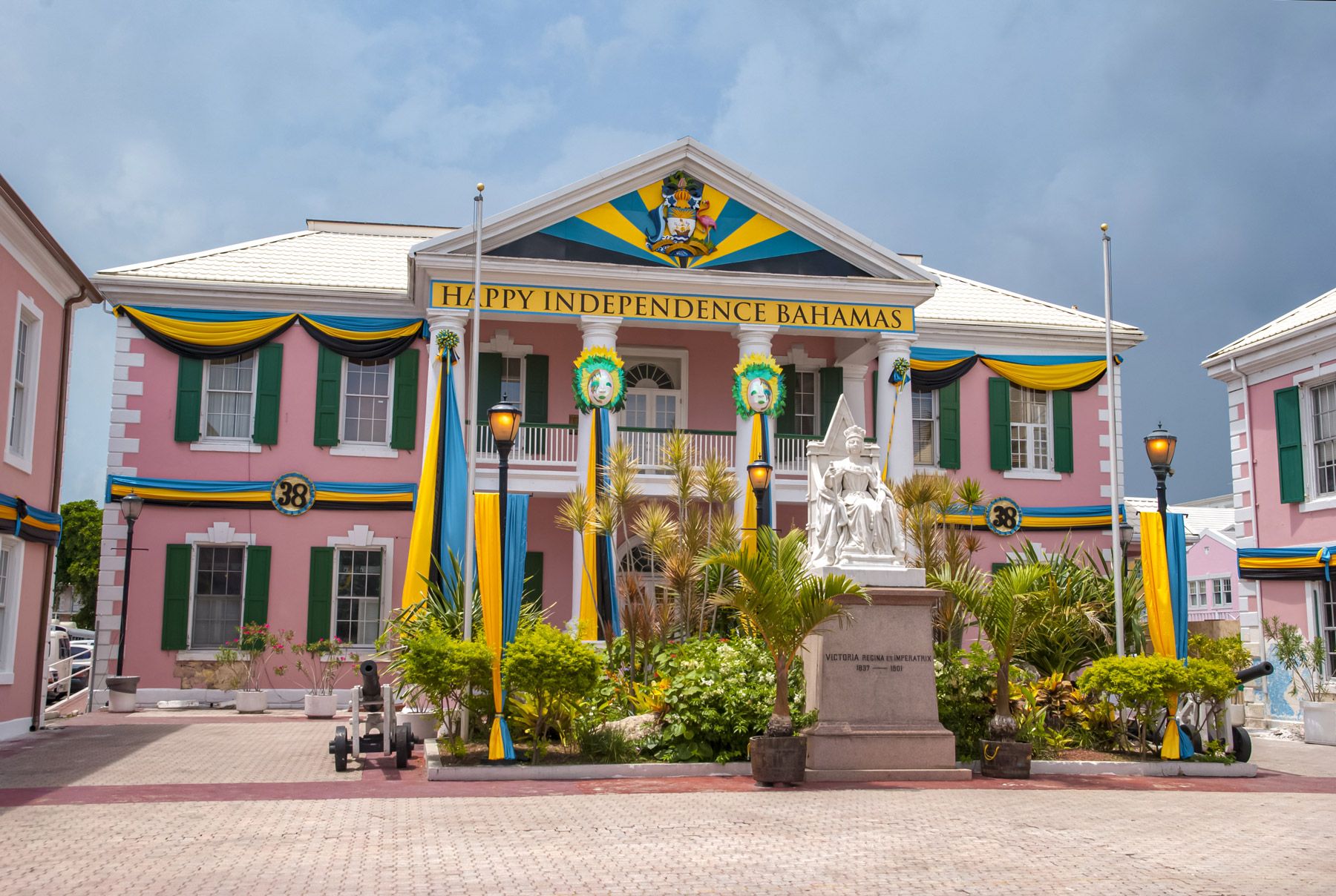 Nassau City Parliament Square Bahamas