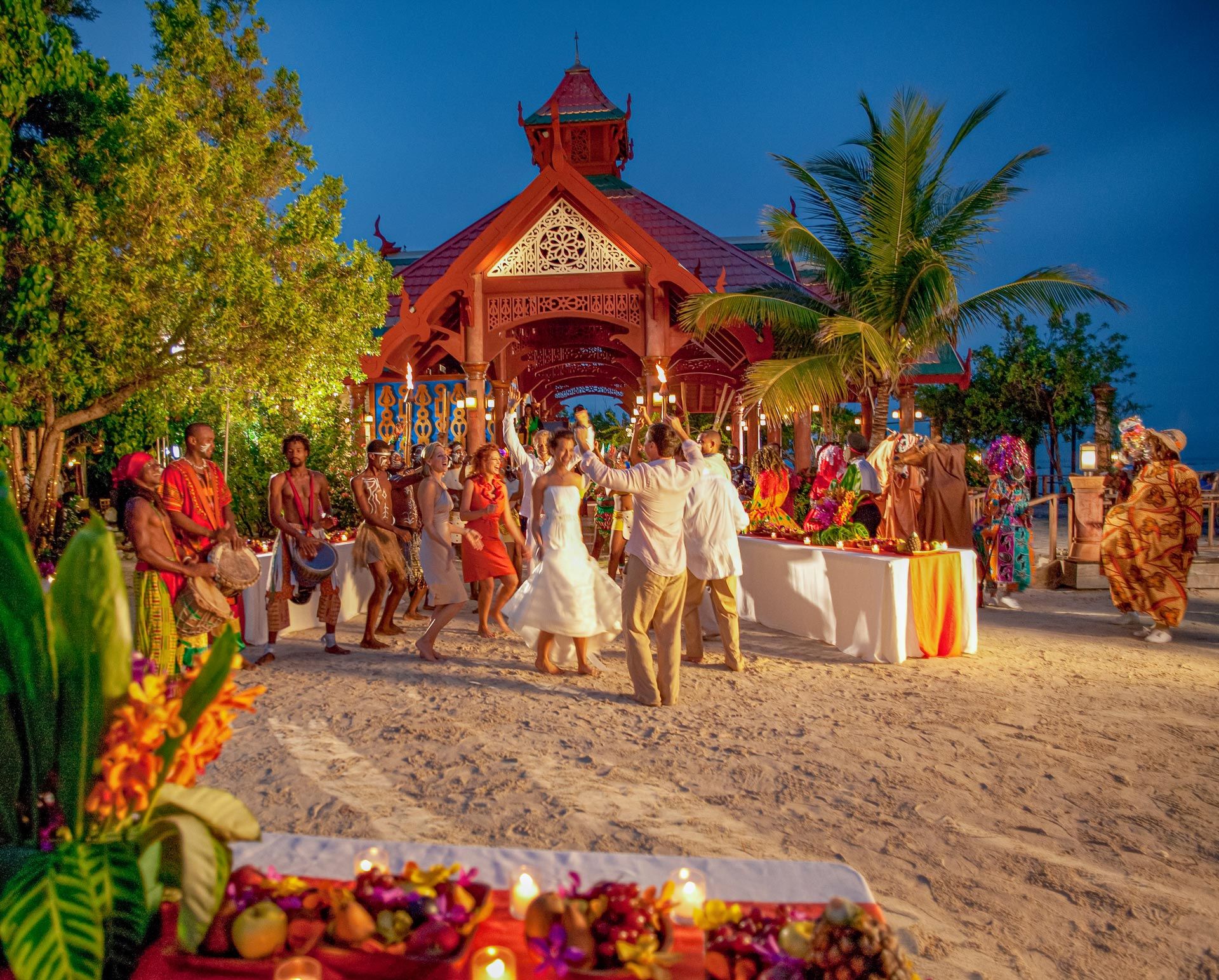 Sandals Royal Caribbean Island Reception