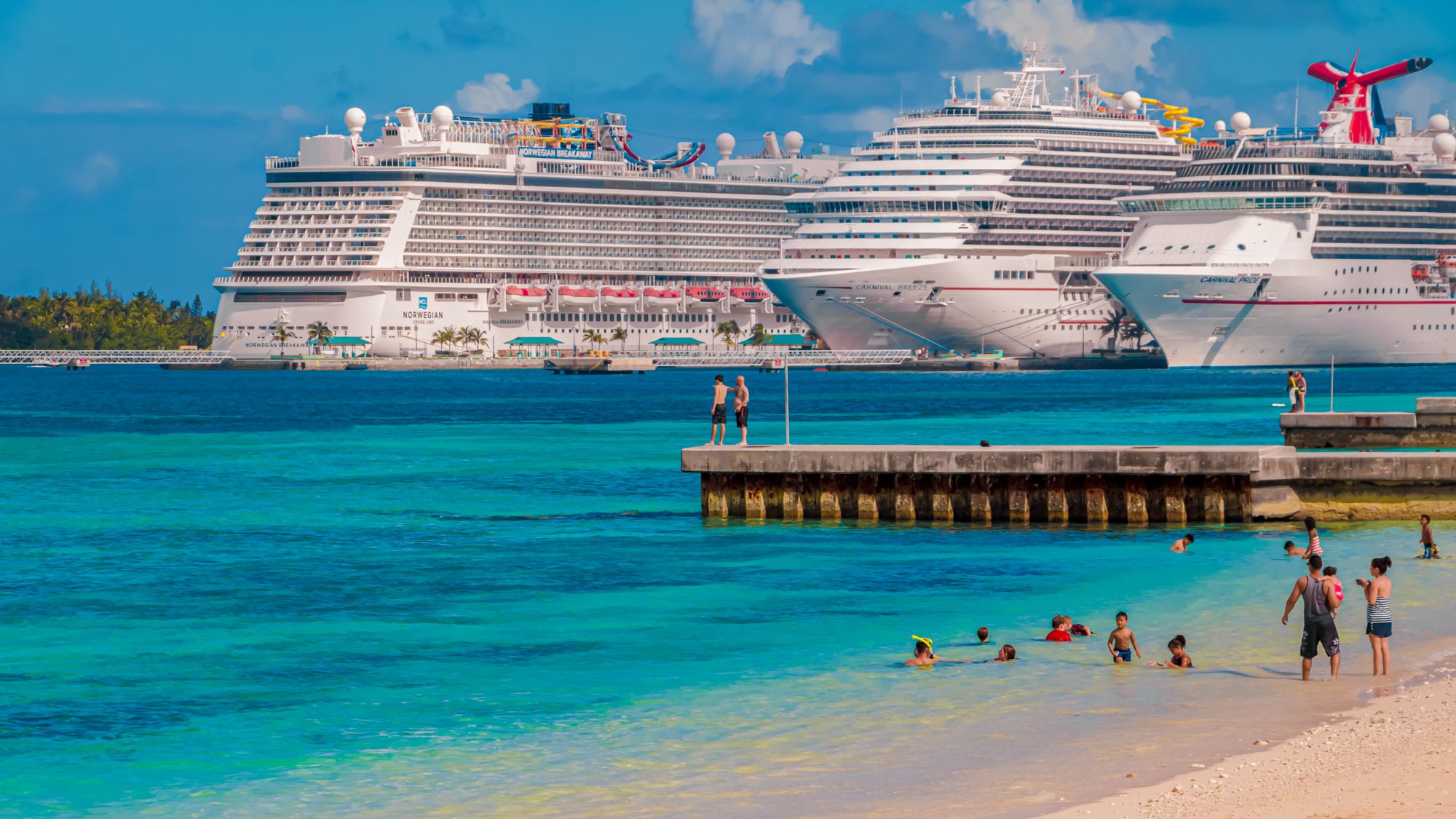 Nassau Bahamas Beach Cruise