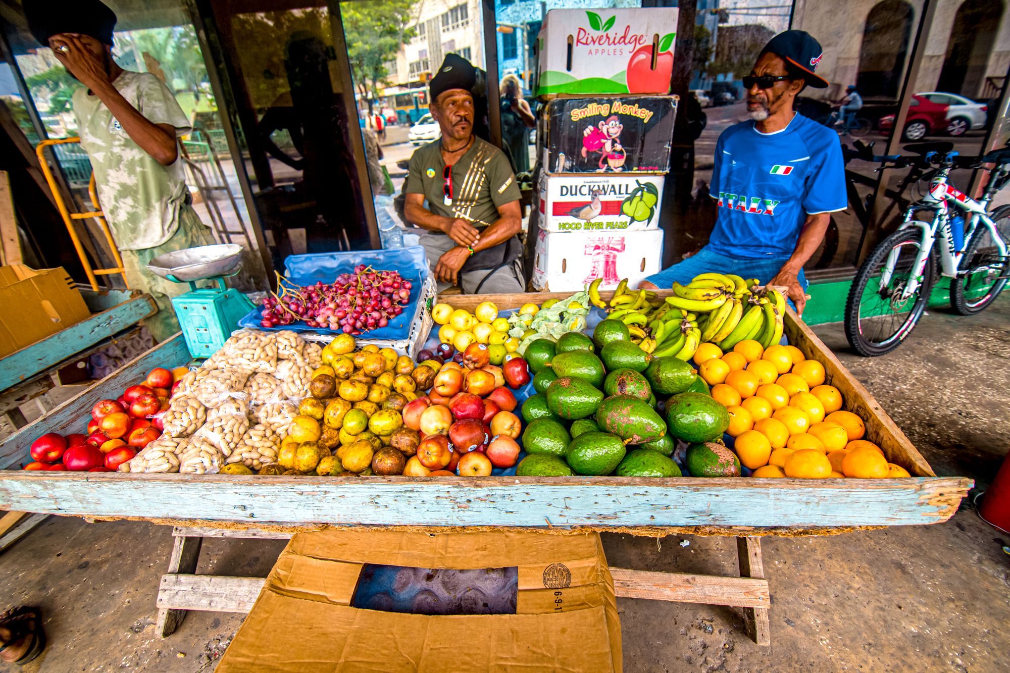 Barbados Bridgetown Food Stall
