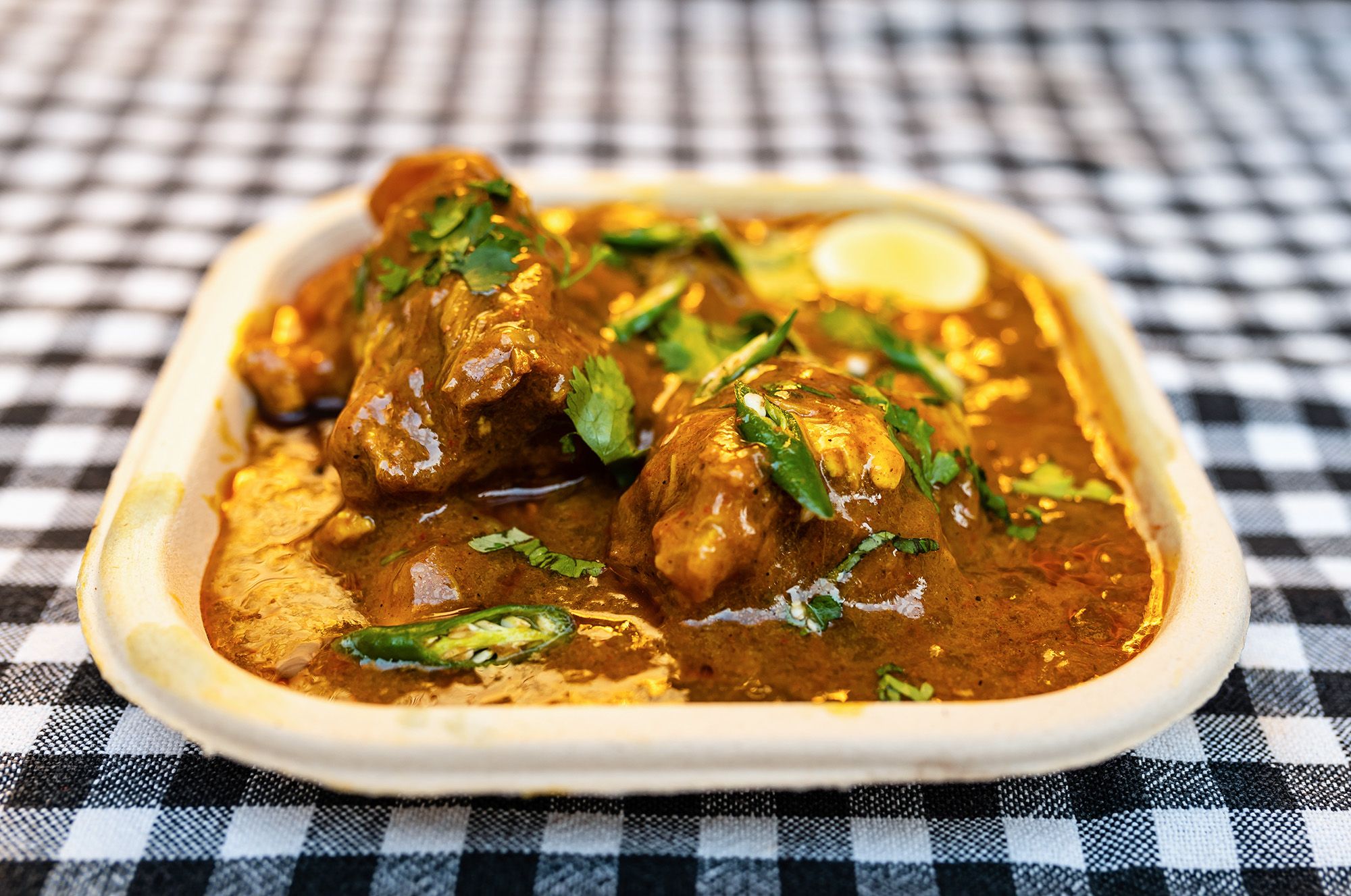 Curried goat