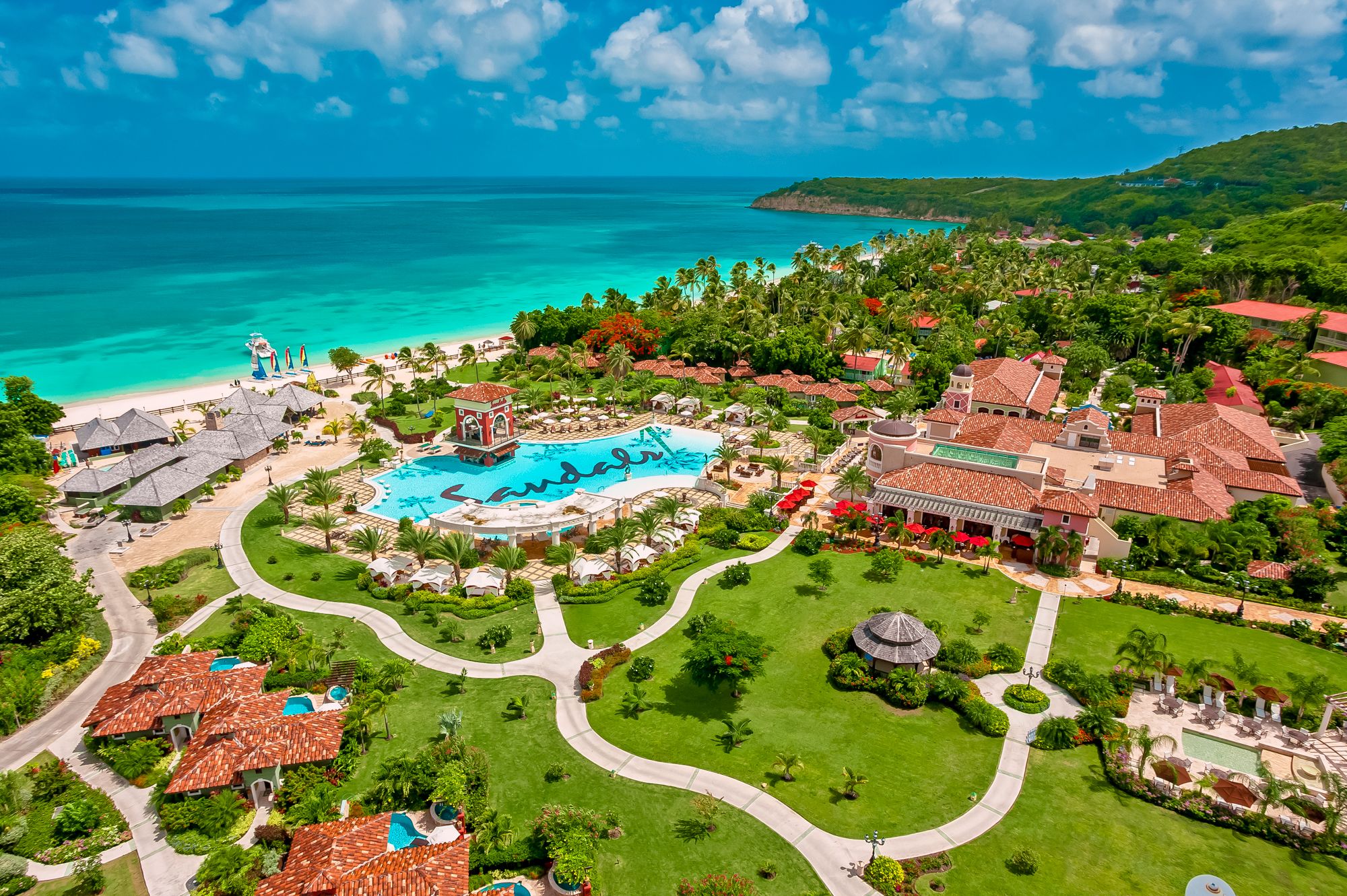 Social Distancing Is Always A Luxury At Sandals  Resorts  