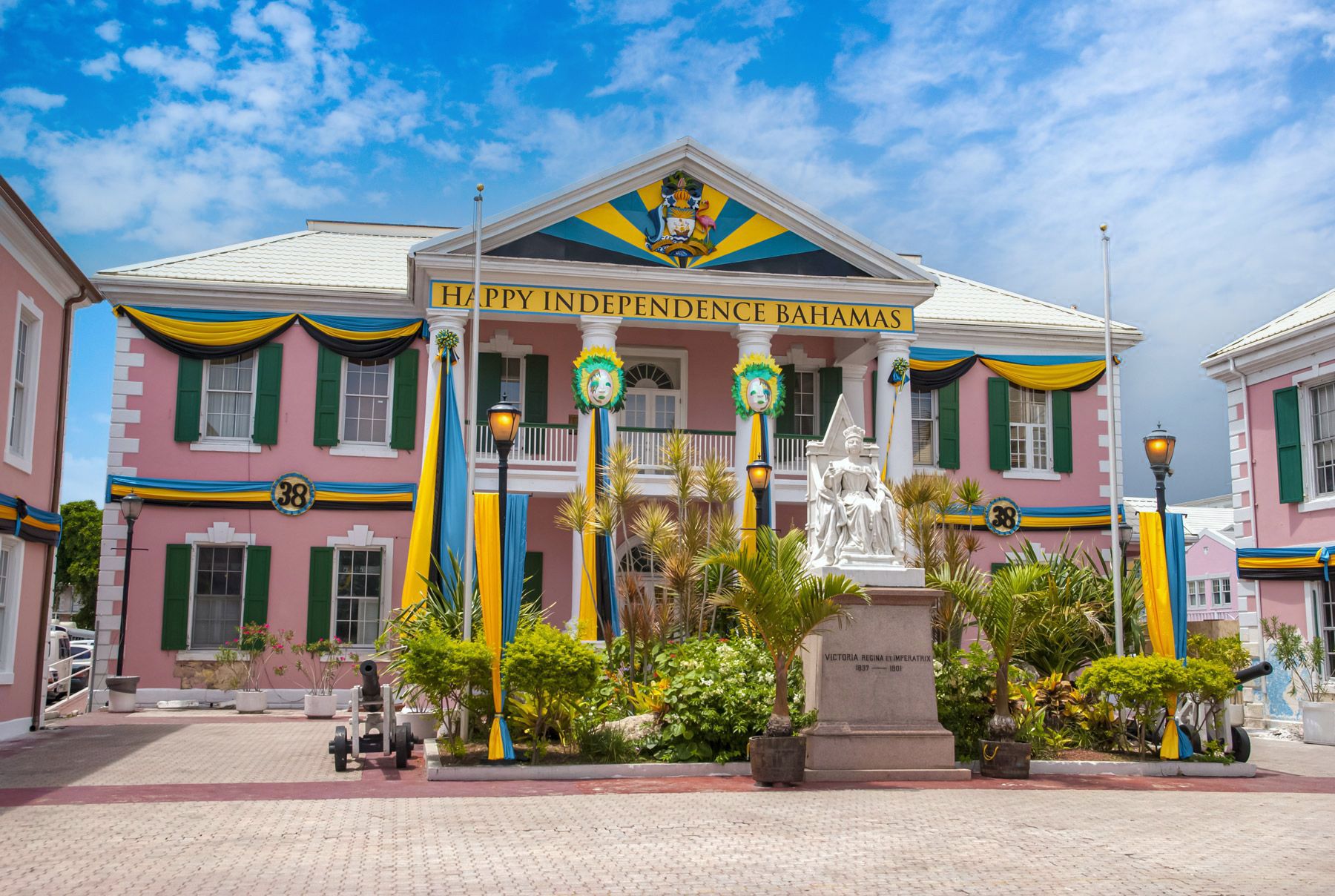 Nassau City Parliament Square Bhamas