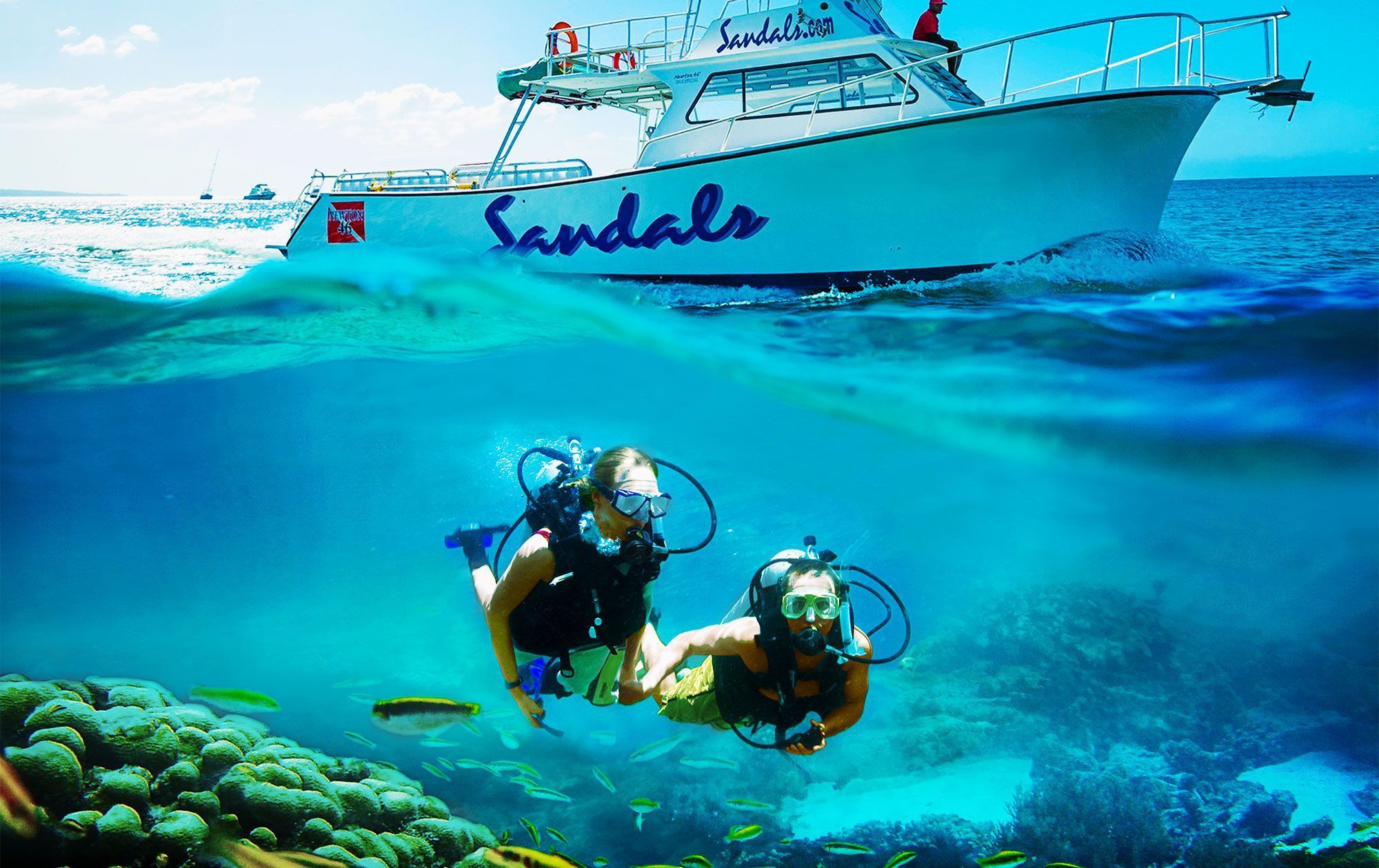 Scuba Dive Sandals Royal Bahamian