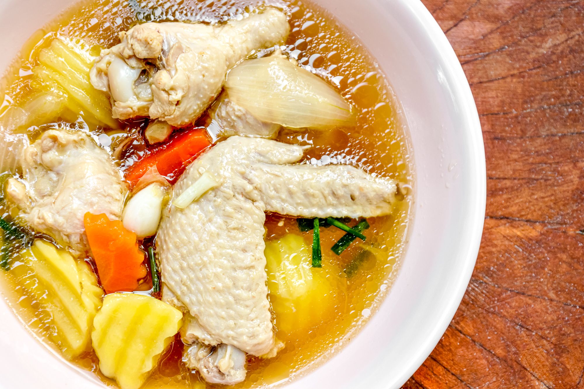 Souse Chicken Soup Bahamas Food