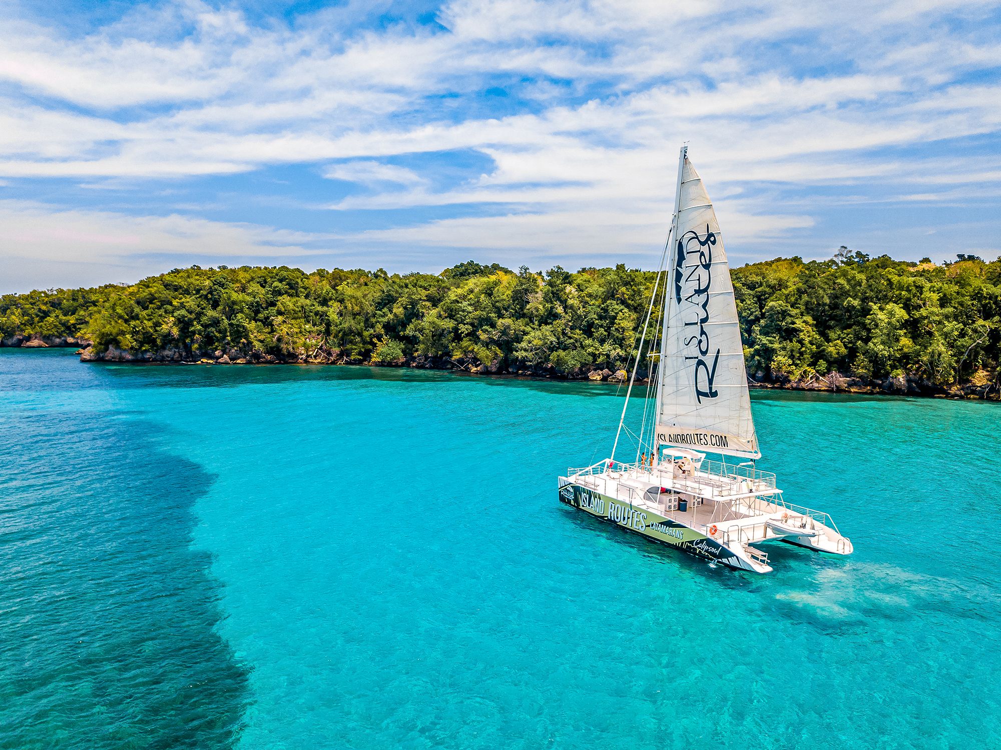 IR Catamaran Shot