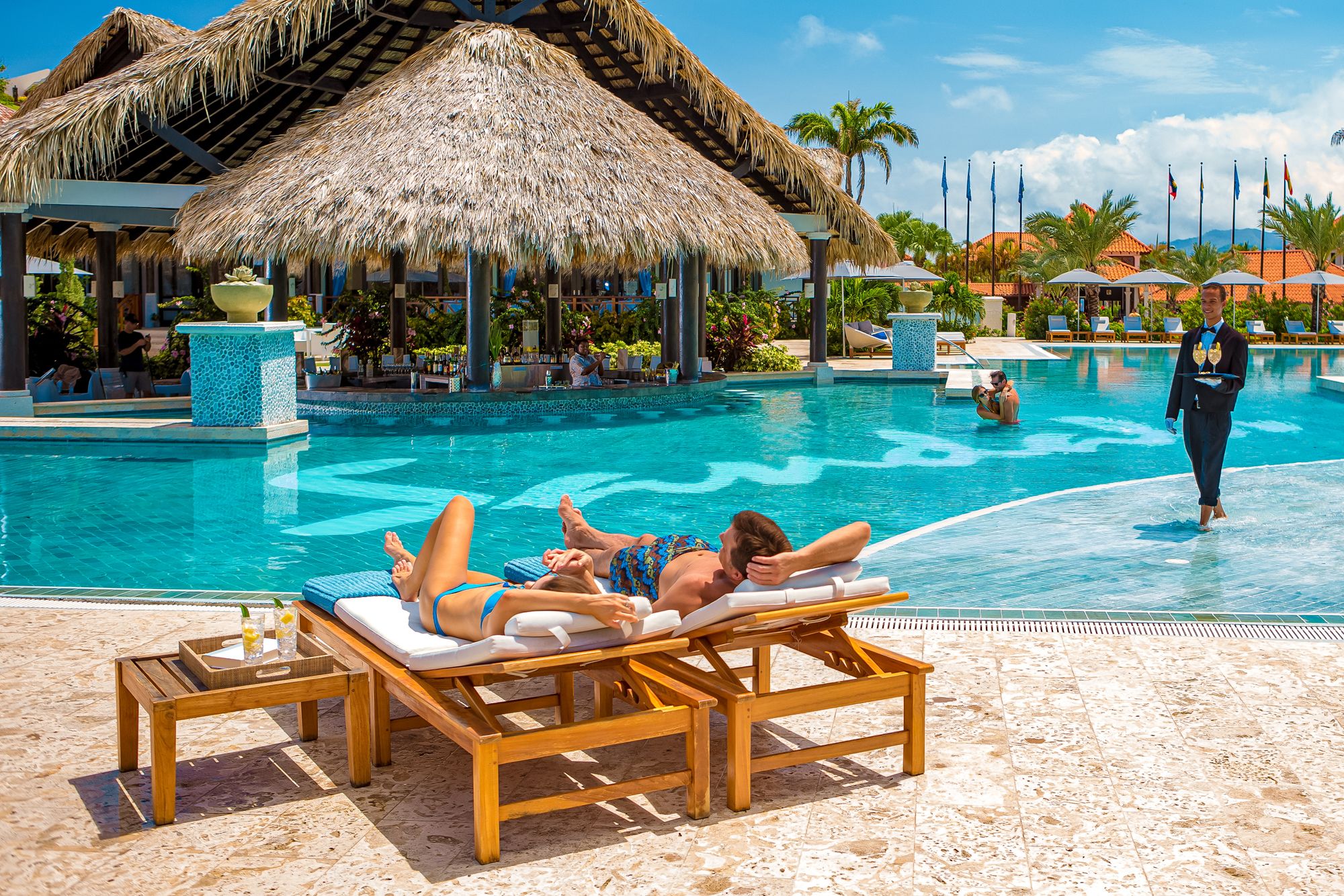 What is NOT included at Sandals Resorts  SANDALS