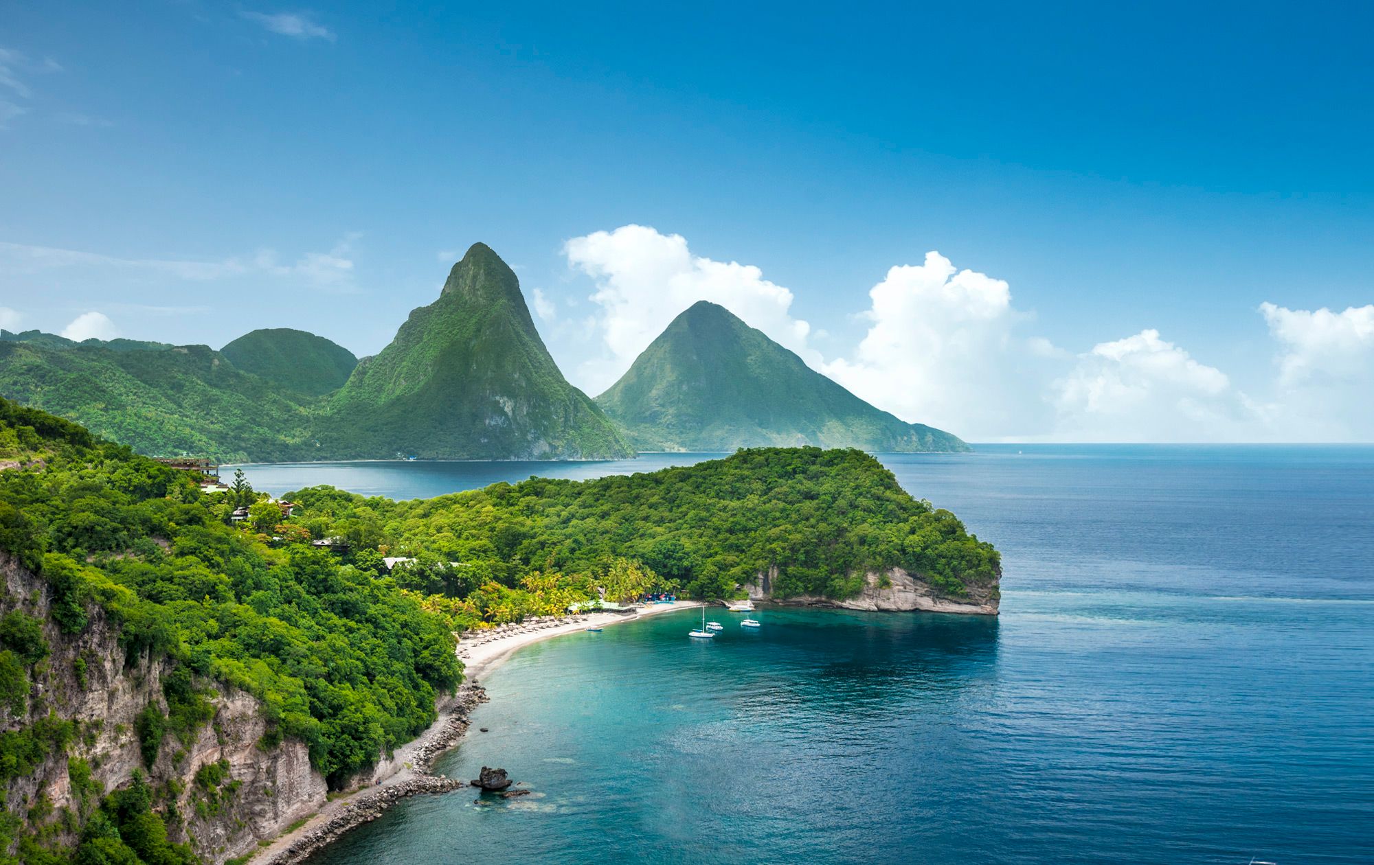 The-Pitons-Saint-Lucia