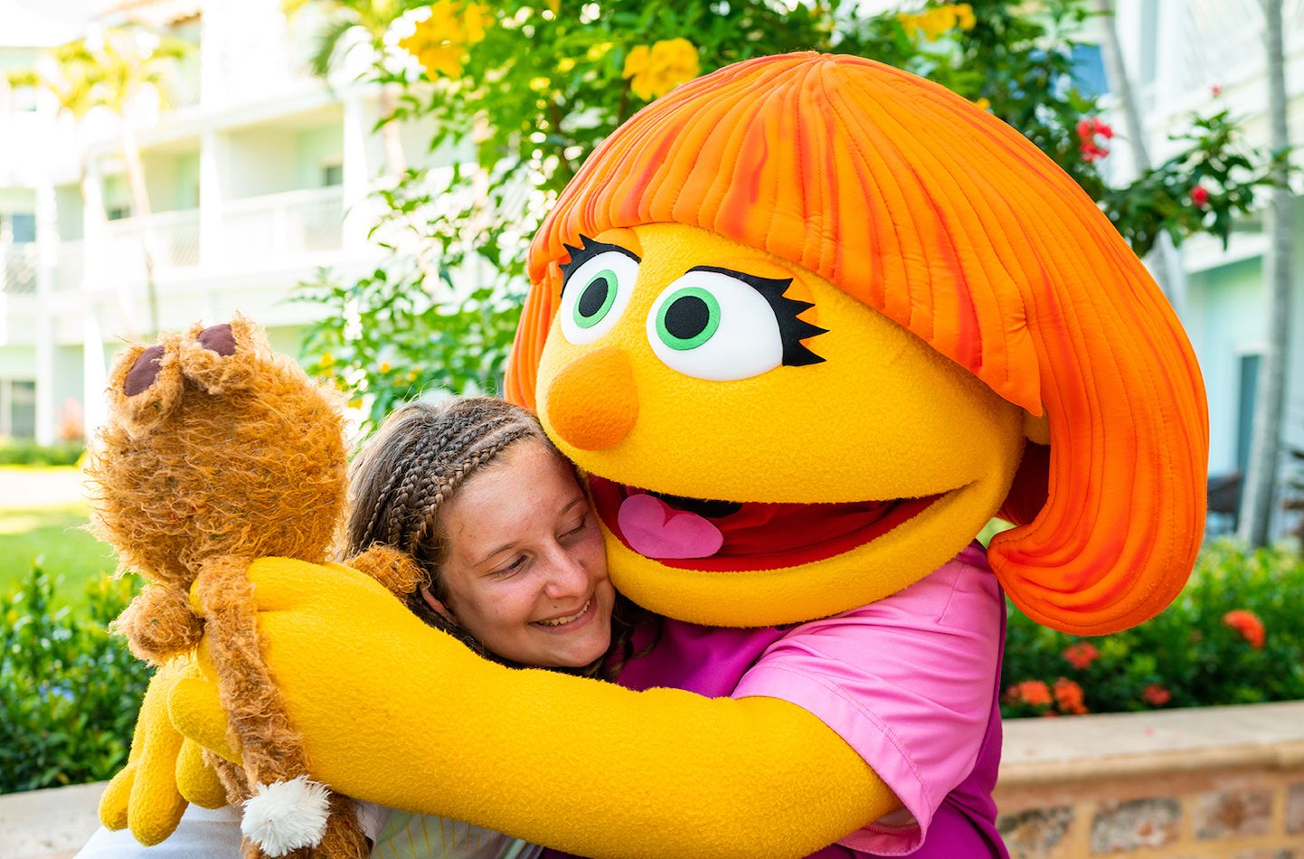 A Day In The Life Of Sesame Street's Julia At Beaches Resorts