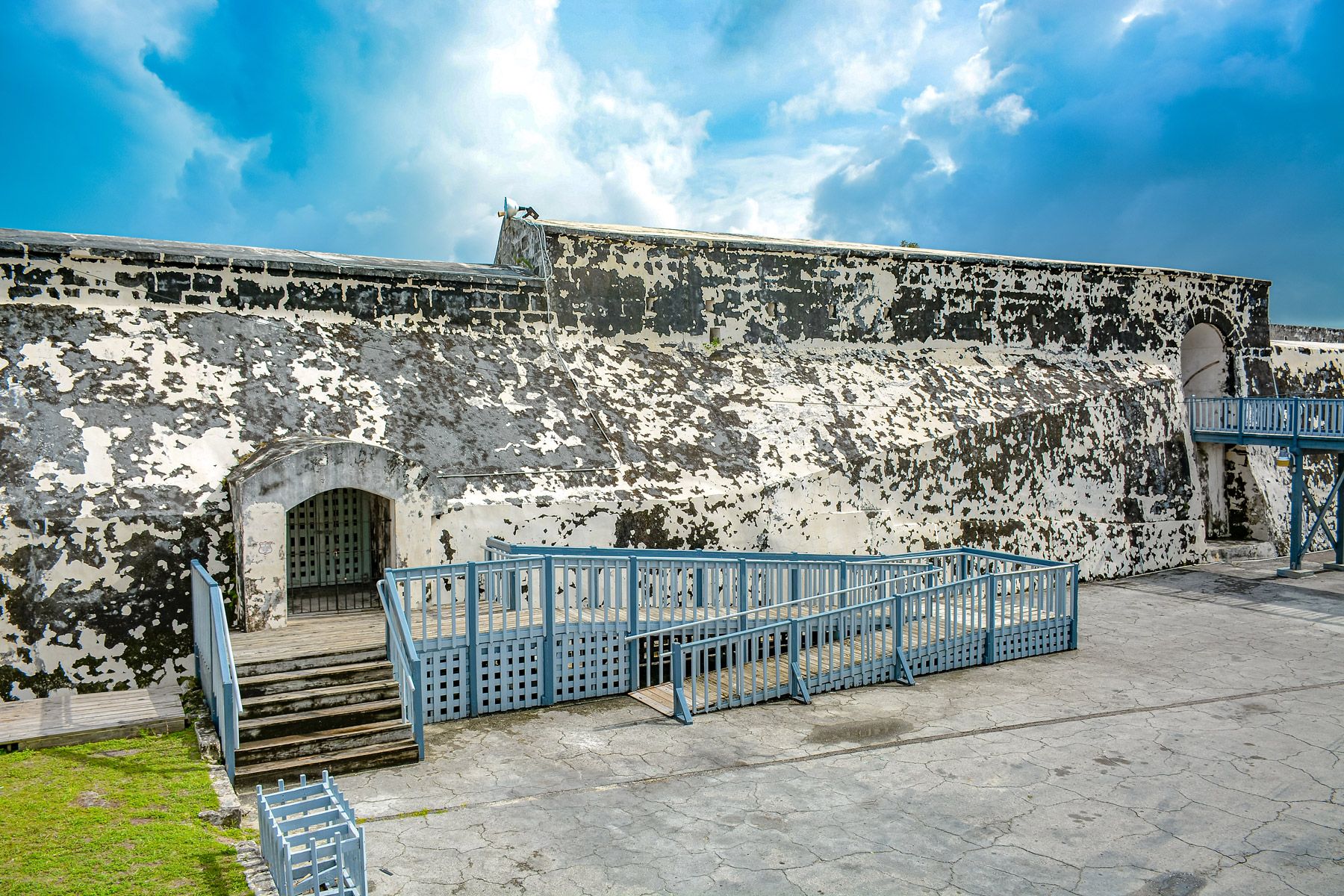 Fort Charlotte Downtown Nassau Bahamas