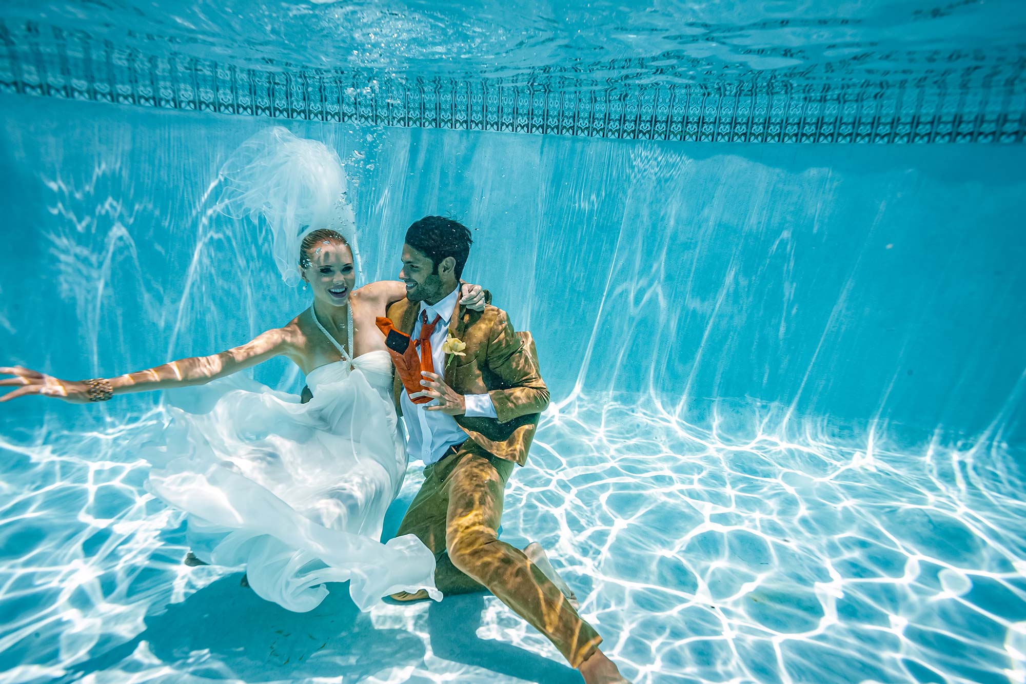 Sandals Bahamas Wedding Underwater Pool