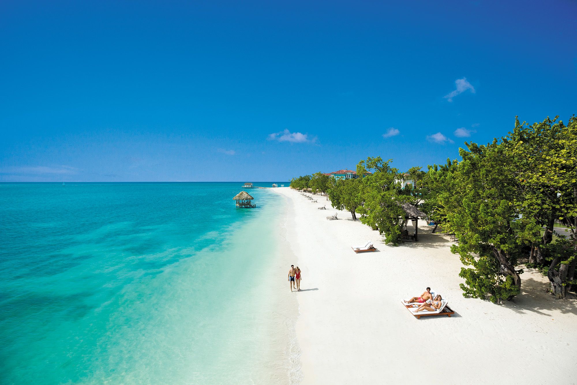 Sandals South Coast Beach Overview