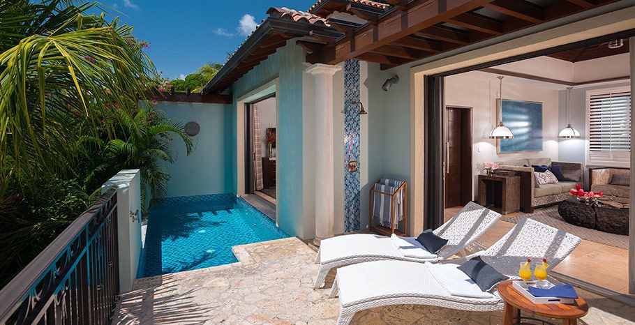 sls South Seas One Bedroom Butler Villa Infinity Edge Pool