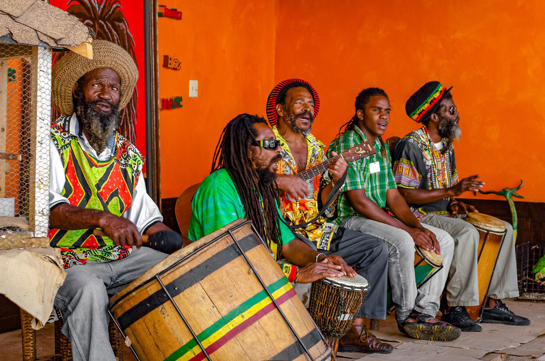 Reggae tribute band Nine Mile Jamaica