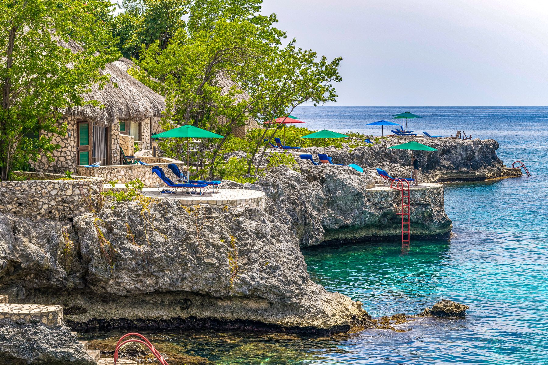 Rockhouse Hotel cliffs Negril Jamaica
