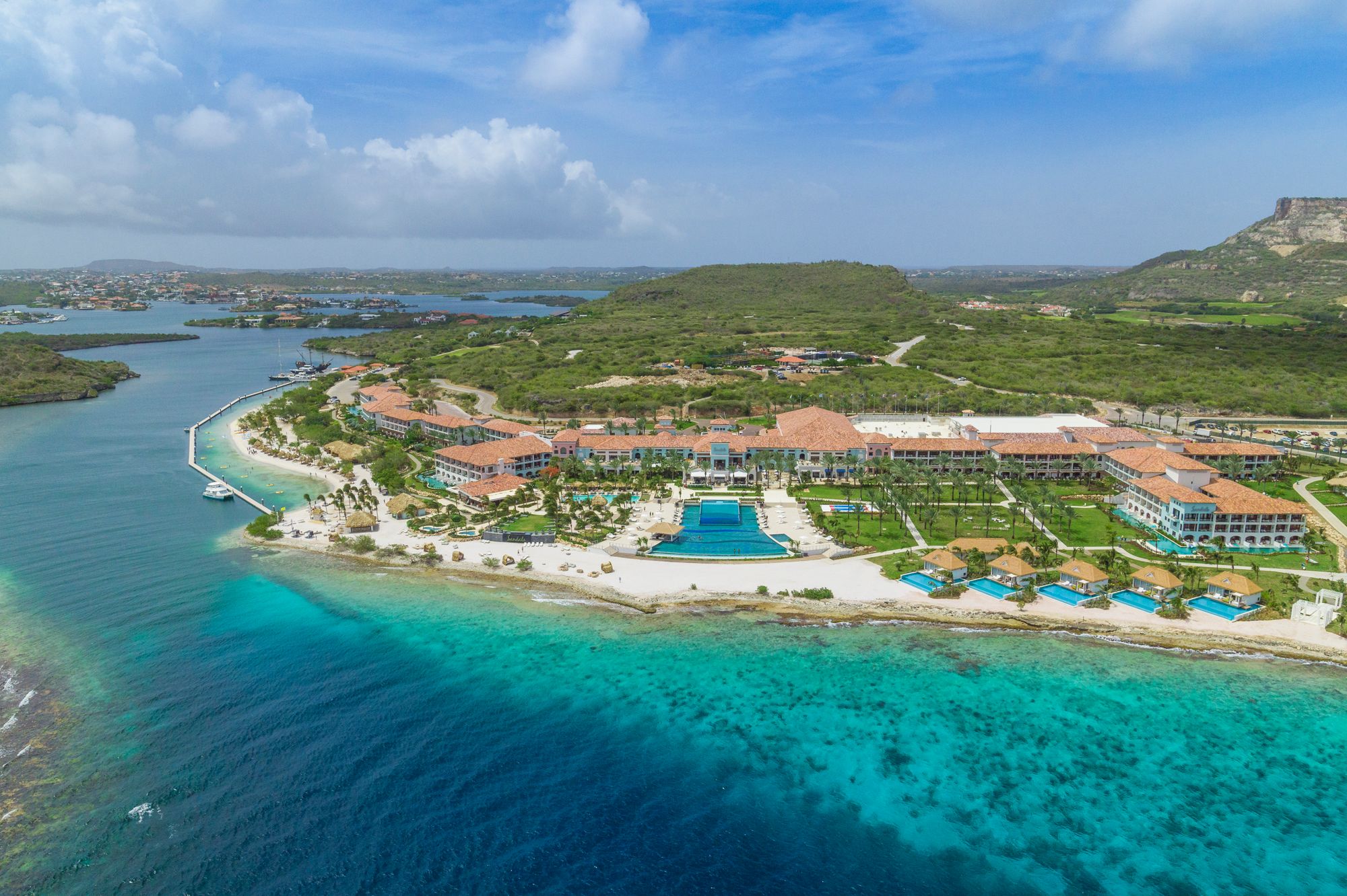 Aerial-view-of-sandals-curacao-2