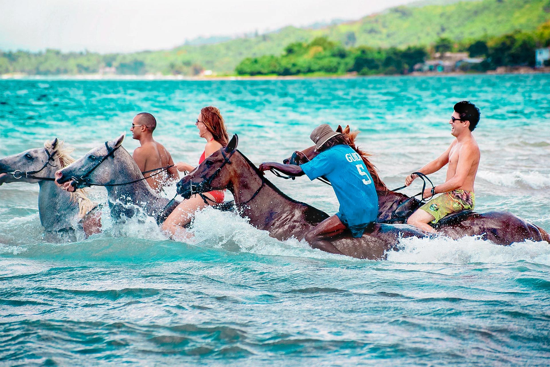 Horseback Ride Swim Montego Bay Jamaica