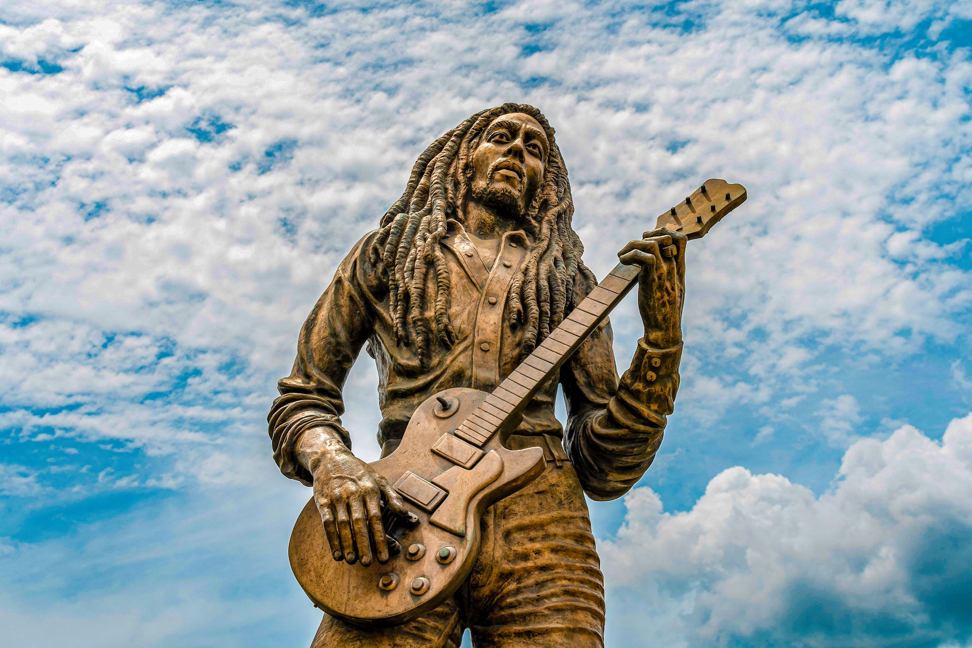 Bob Marley Statue Jamaica