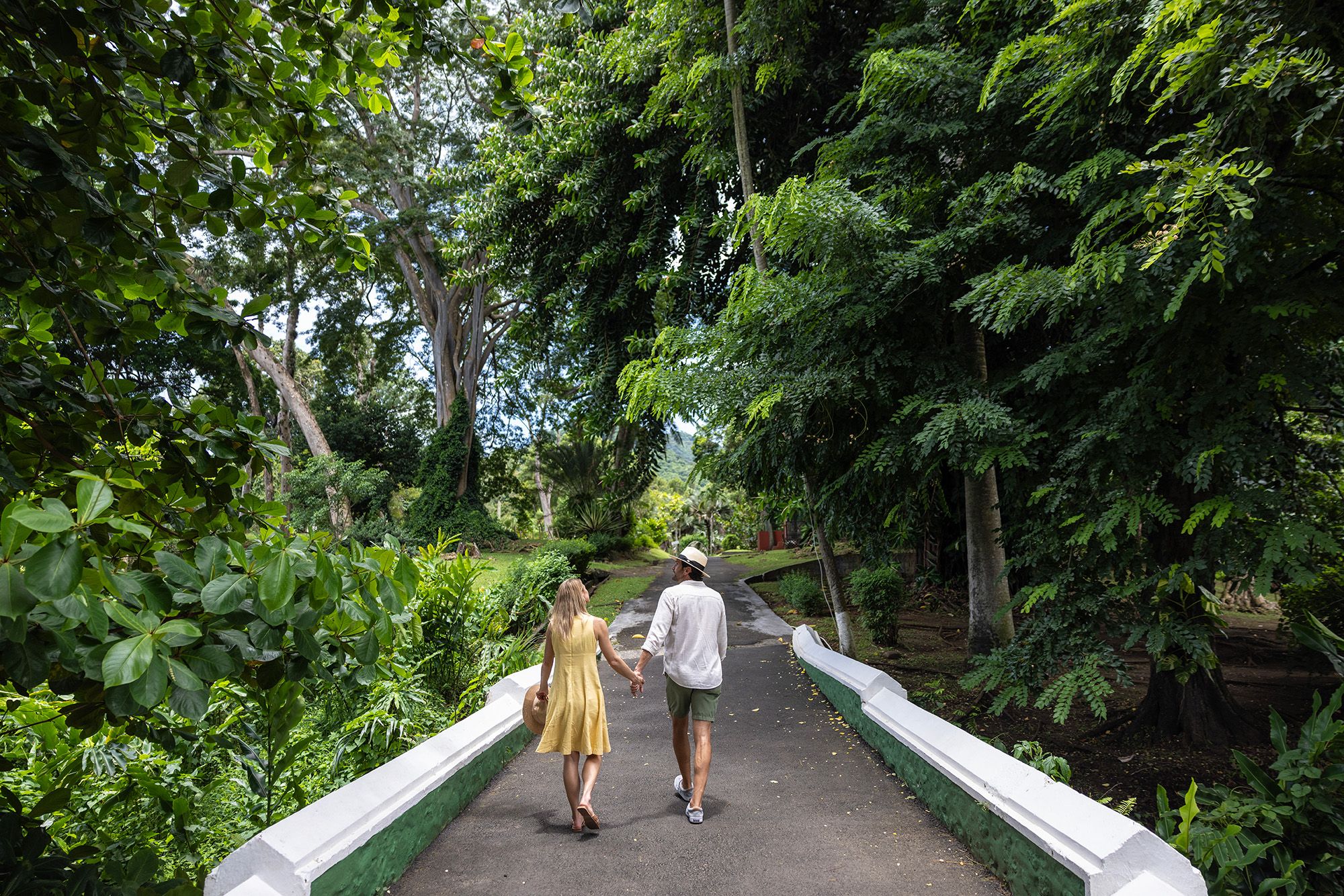 Saint Vincent Grenadines Botanical Gardens Couple