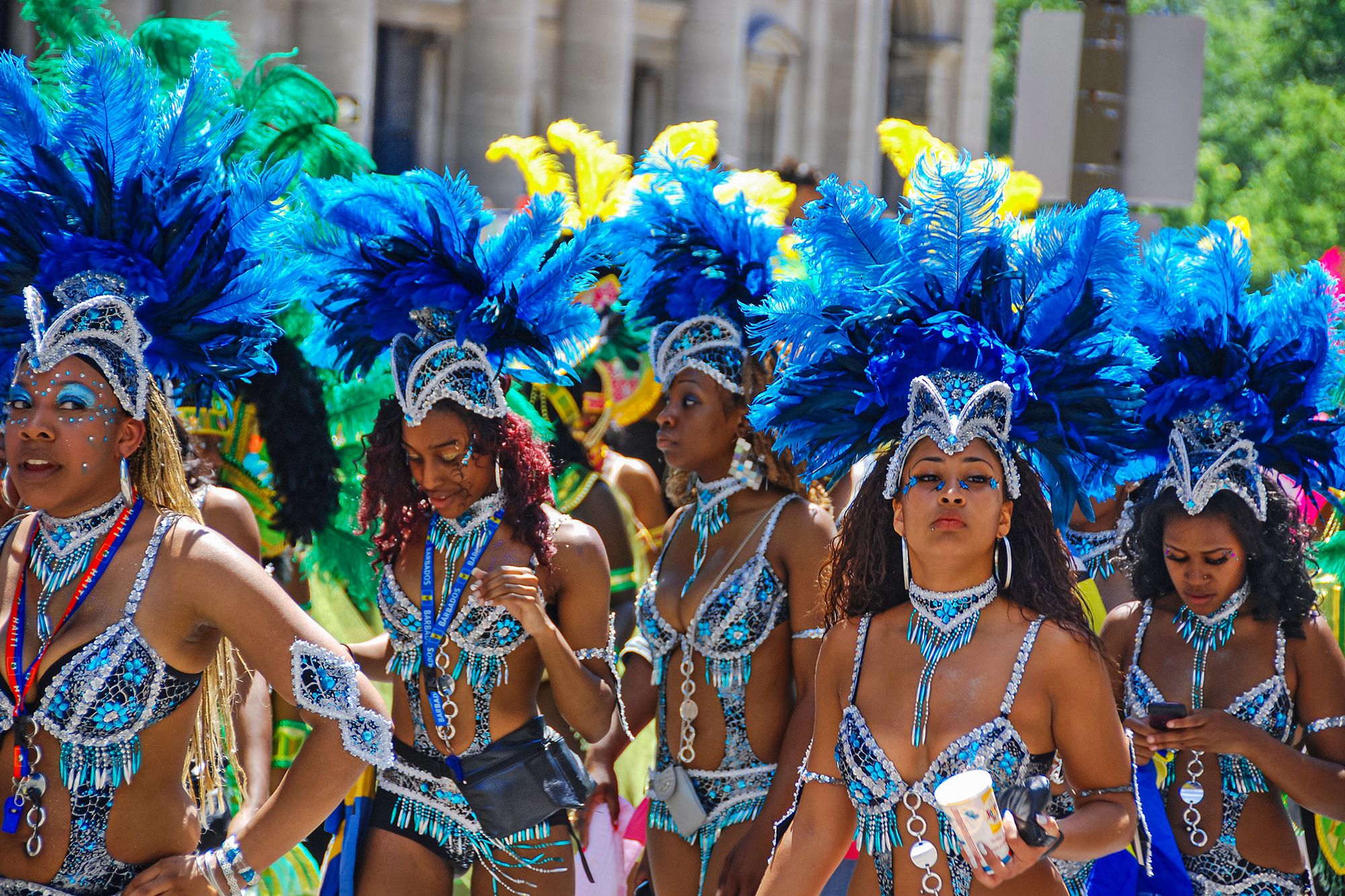 Island Carnival Caribbean Group Girls Costumes