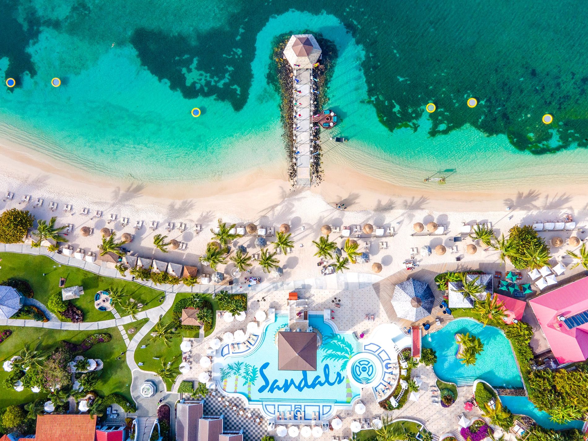 Which Saint Lucia Airports Should - Sandals Grande St Lucian Drone 7 