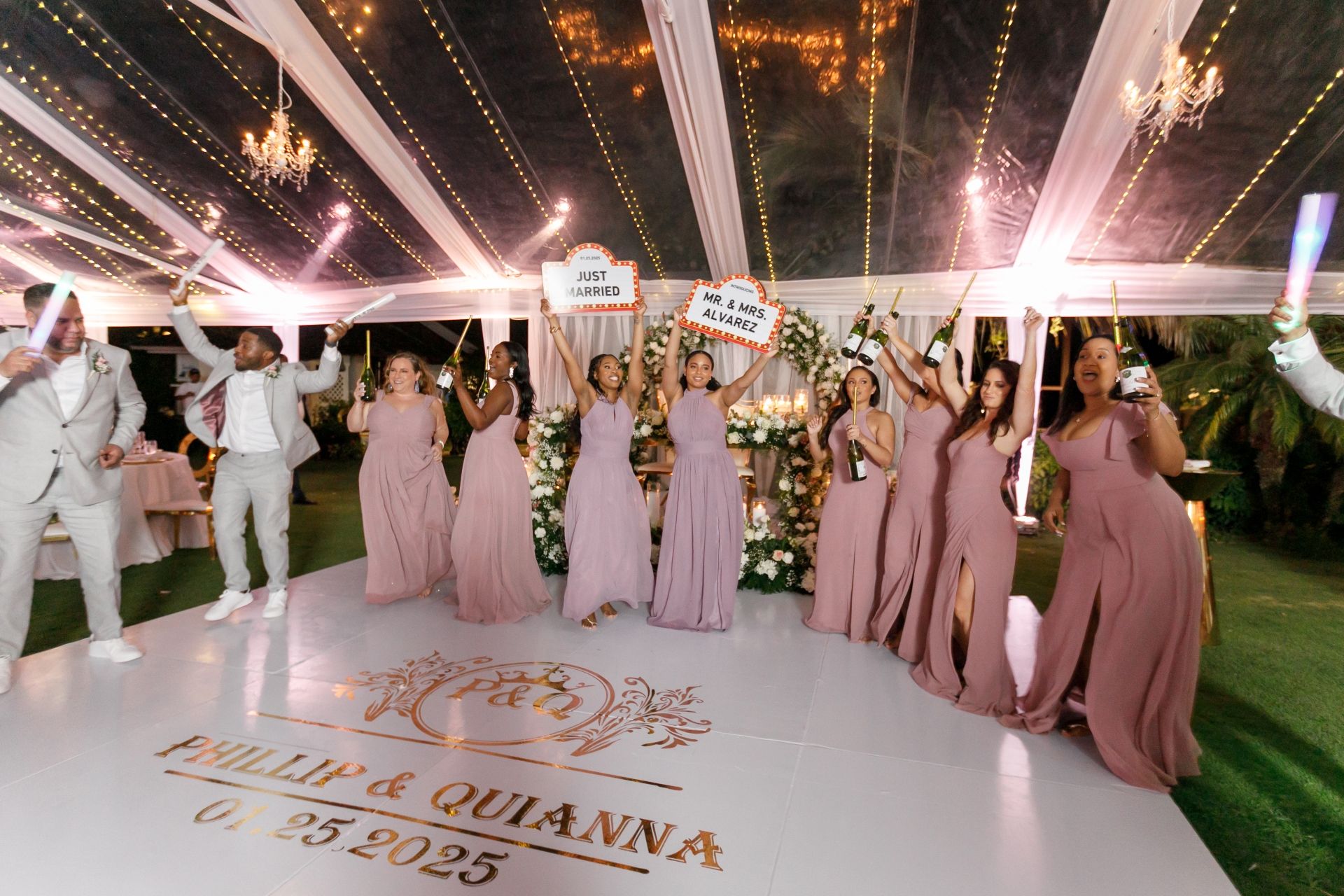 groomsmen-and-bridesmaids-on-labeled-dance-floor