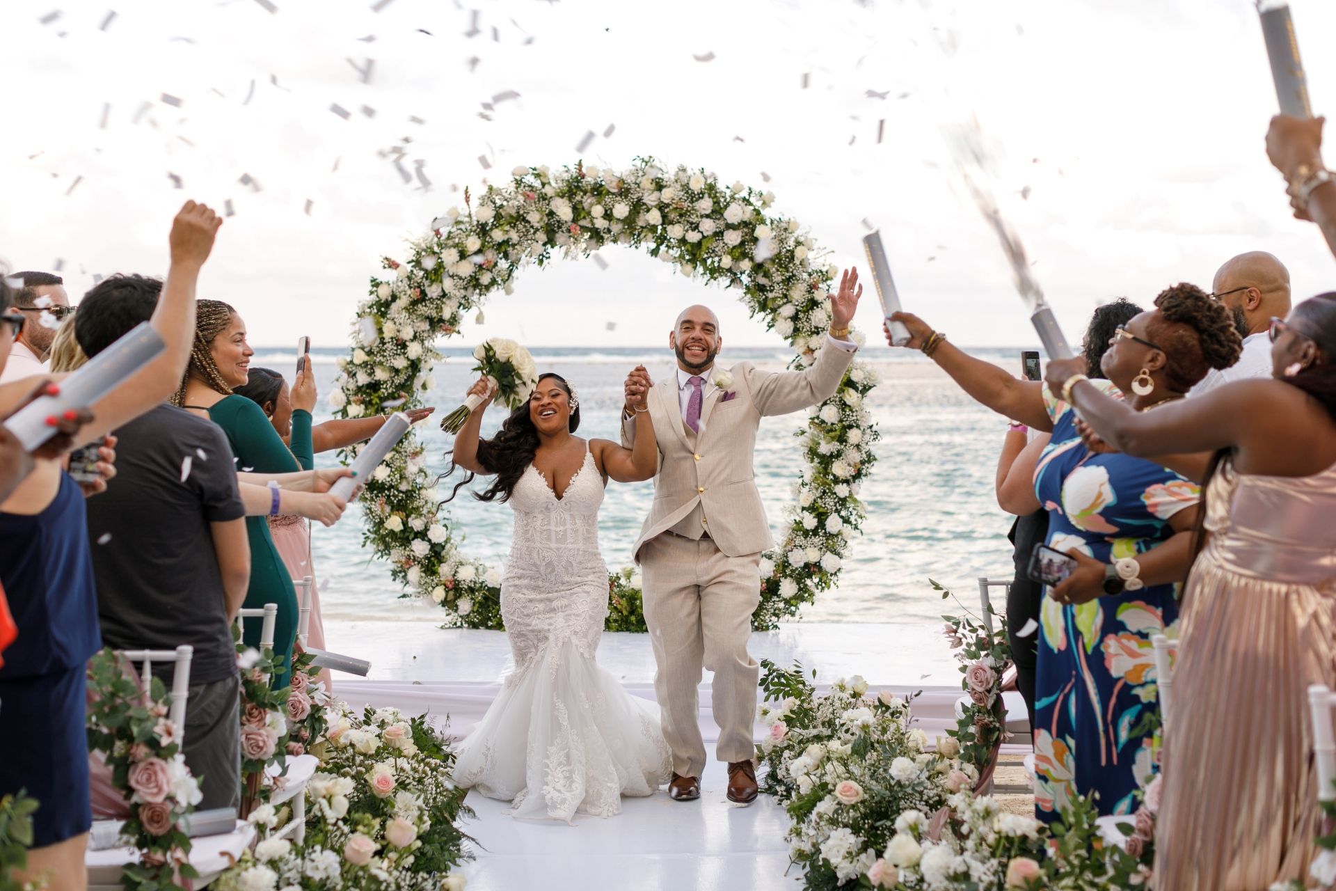 Patience Pays Off with Quianna & Phillip's Royal Wedding at Sandals